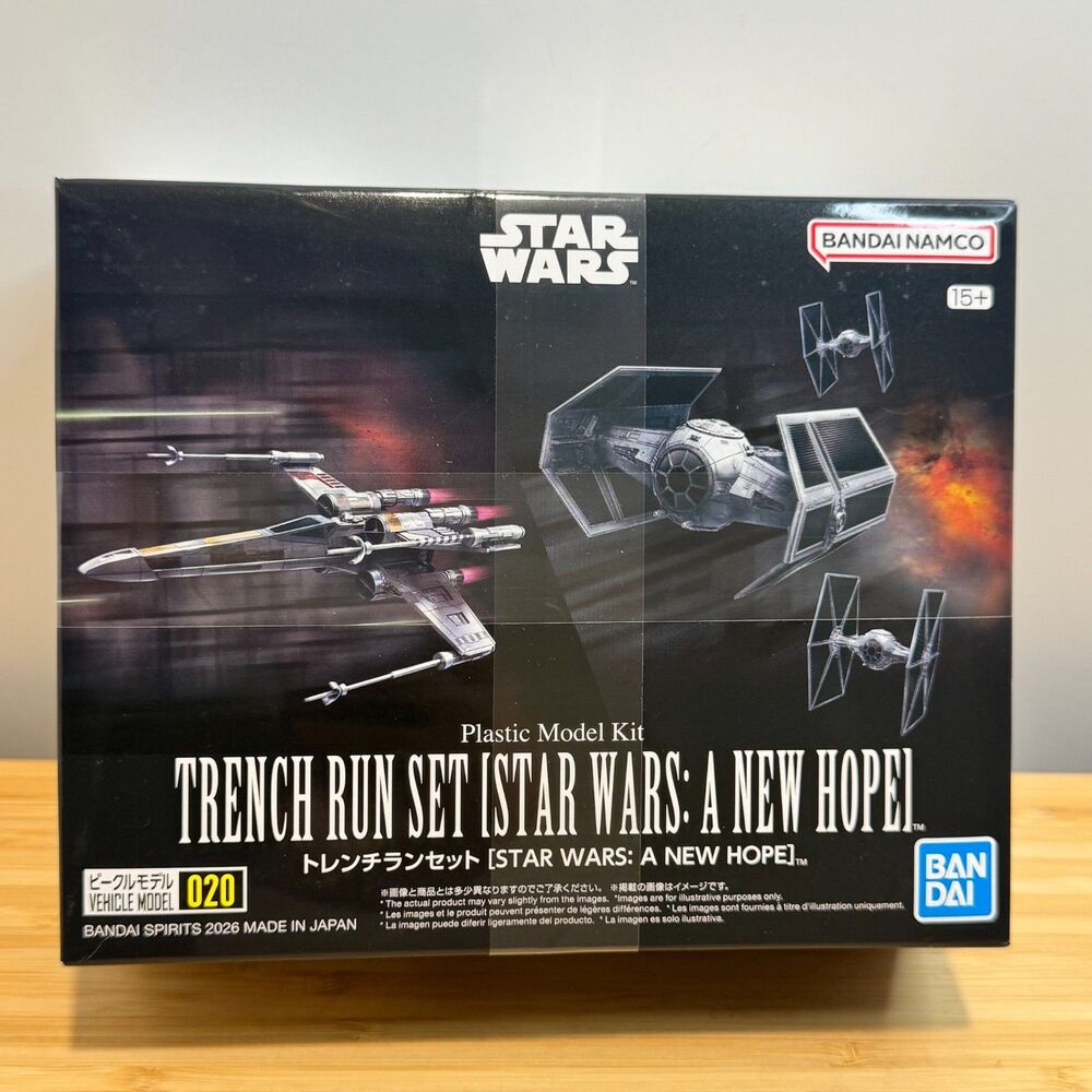 Bandai Star Wars Vehicle Model 020 Trench Run Set A New Hope NEW